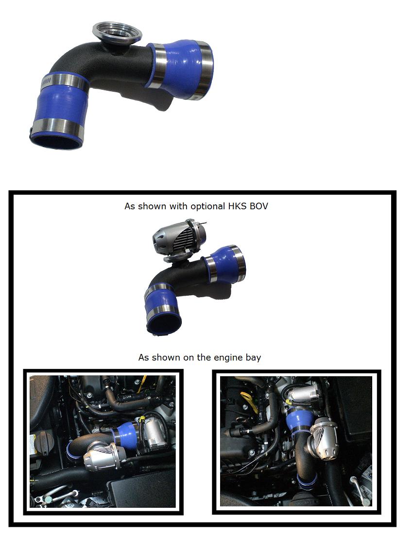   off Valve) Pipe set, Hyundai Genesis Coupe 2.0T Includes HKS SSQV3