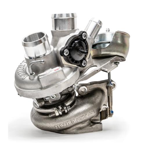 Turbo, Upgrade, Left Side, Garrett PowerMax,  2015-17 Ford 3.5L Ecoboost Expedition, PN 881027-5002S